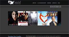 Desktop Screenshot of filmproductioncapital.com